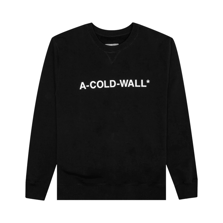 A-Cold-Wall* Essential Logo Crewneck "Black"