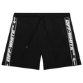 Off-White ATHL Logoband Swimshorts "Black/White"
