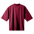 Yeezy Gap Engineered by Balenciaga Logo 3/4 Sleeve Tee "Red"