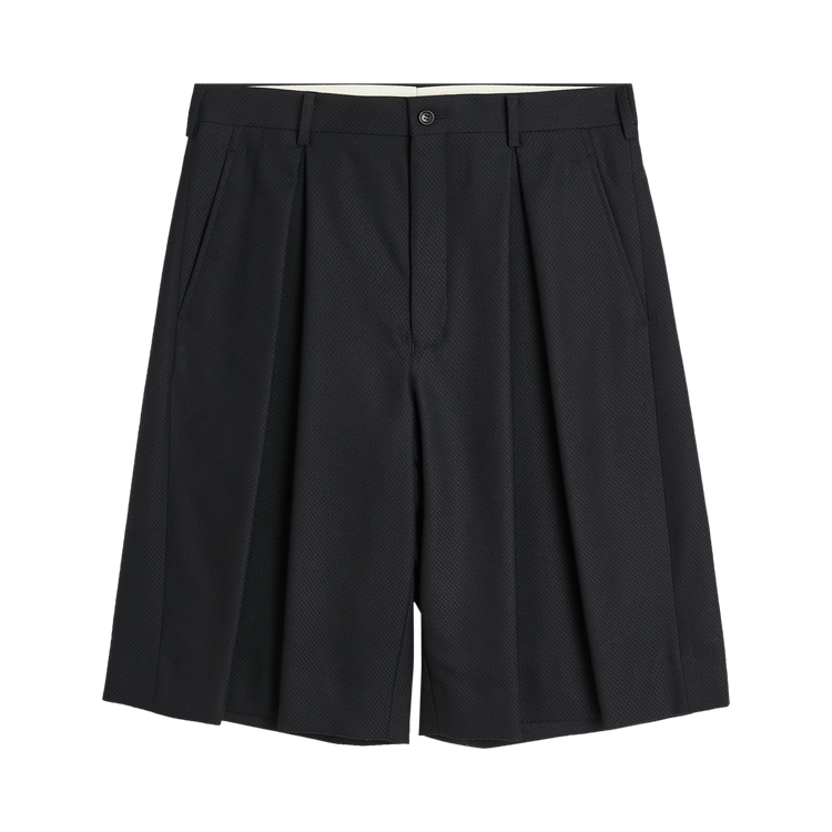 Comme des Garçons Homme Plus Wool Dobby Pant "Black"