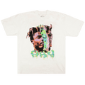 Vlone x Juice WRLD Acid T-Shirt "White"