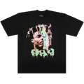 Vlone x Juice WRLD Acid T-Shirt "Black"