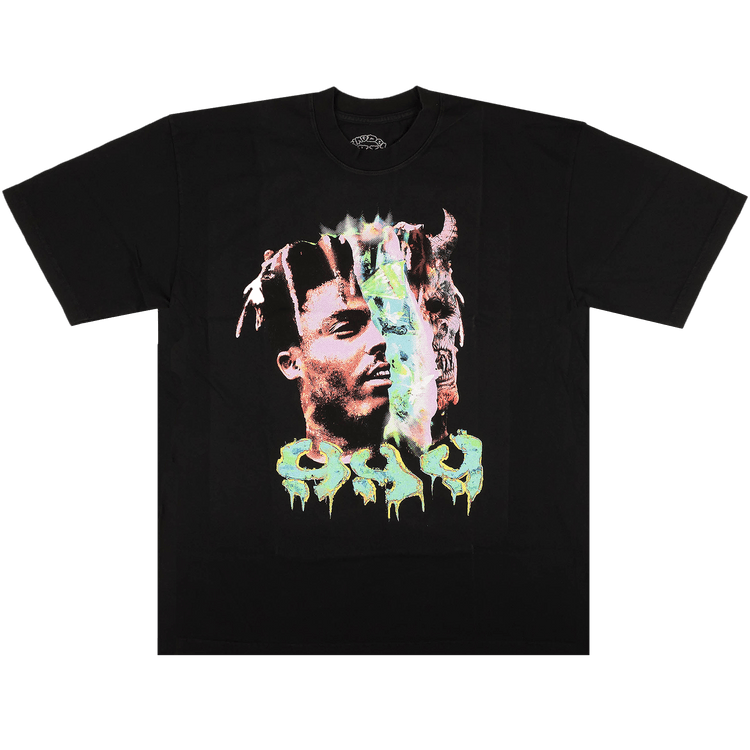 Vlone x Juice WRLD Acid T-Shirt "Black"