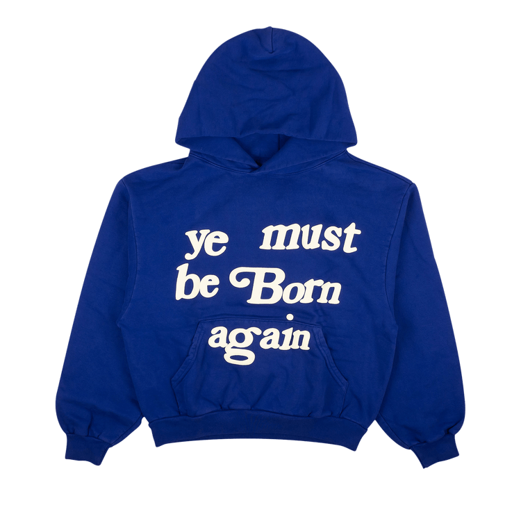 Cactus Plant Flea Market Born Again Hooded Sweatshirt With Pocket "Blue"