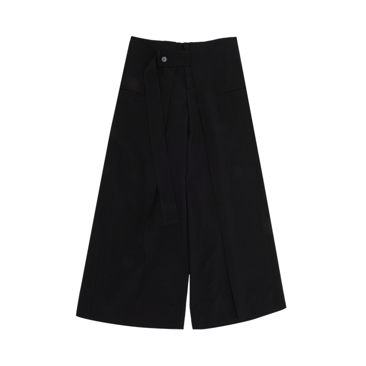 Loewe Luxury Cropped Belted Pants "Black"