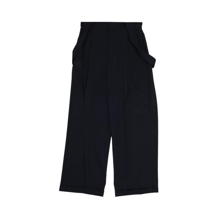 Vintage Jean Paul Gaultier Suspender Hanging Pant "Navy"