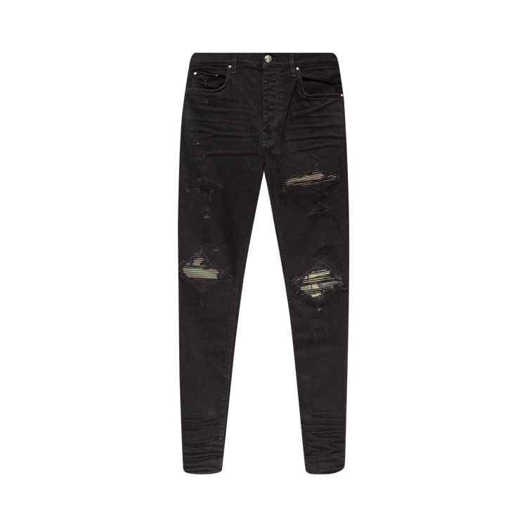Amiri Mx1 Camo Jean "Black"