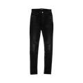 Amiri Leather Camo Mx1 "Aged Black"