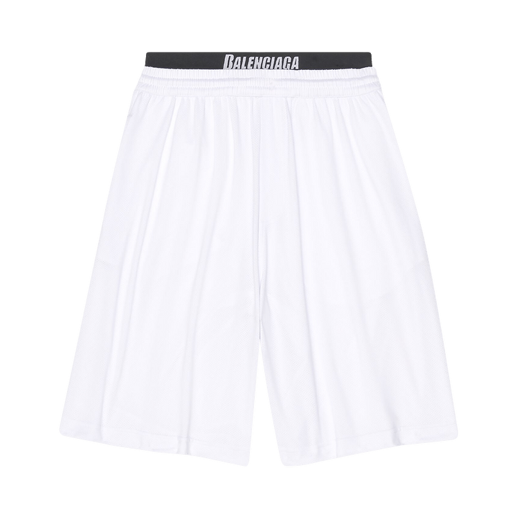Balenciaga Swim Shorts "White"