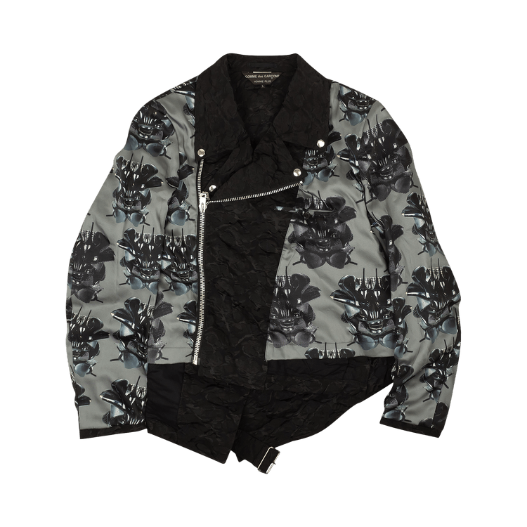 Comme des Garçons Homme Plus Panelled Biker Jacket "Multicolor"