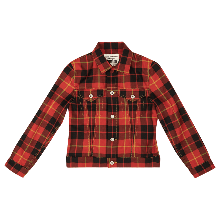 Junya Watanabe Tartan Denim Jacket "Tartan"