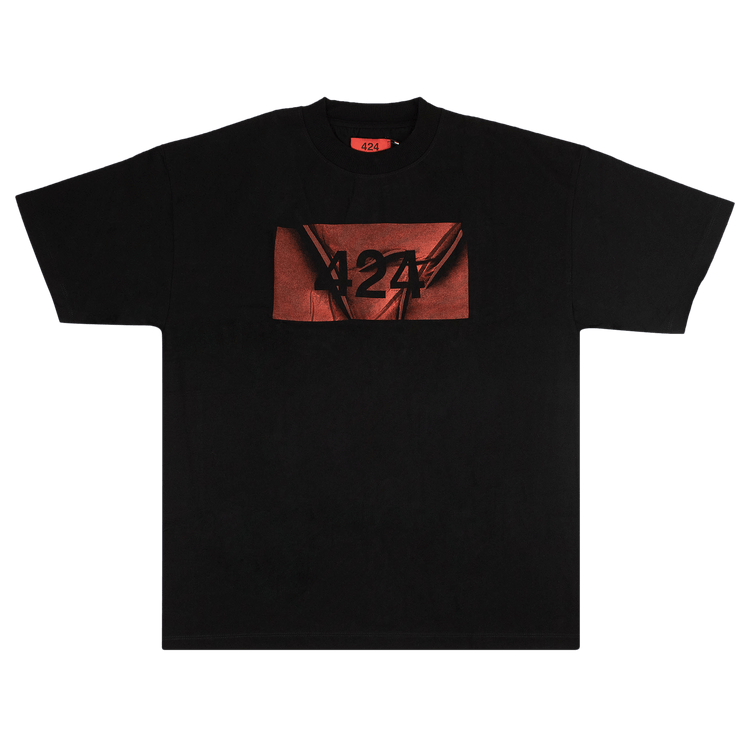 424 Logo Short-Sleeve T-Shirt "Black"