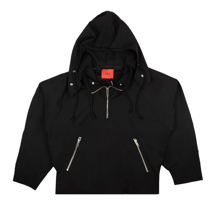 424 Half Zip Jacket "Black"