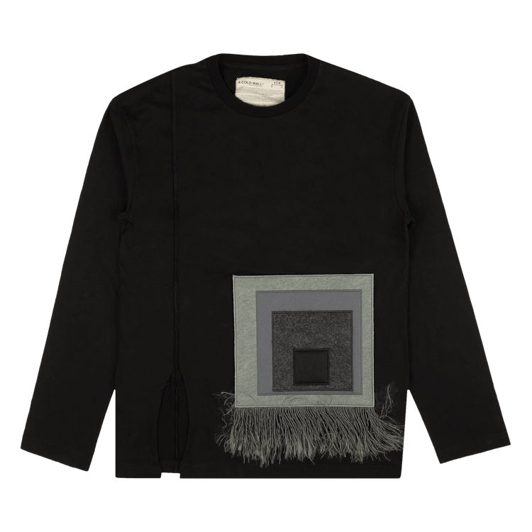 A-Cold-Wall* Velcro Patch Long-Sleeve T-Shirt "Black"