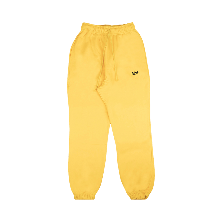 424 Logo Jogger Sweatpants "Yellow/Black"