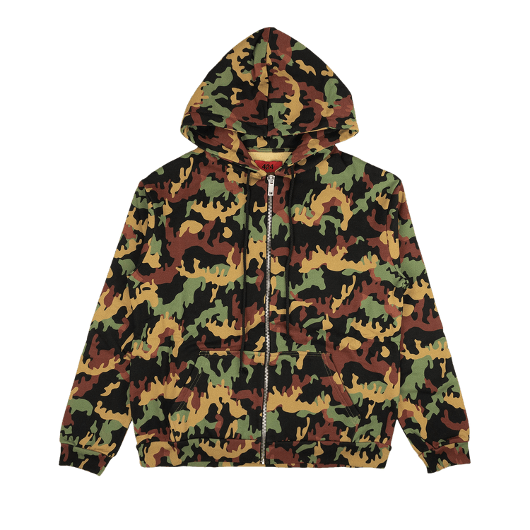 424 Pullover Hooded Sweatshirt "Camo"
