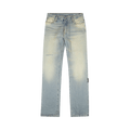 Off-White Distressed Dirty Jean "Blue"