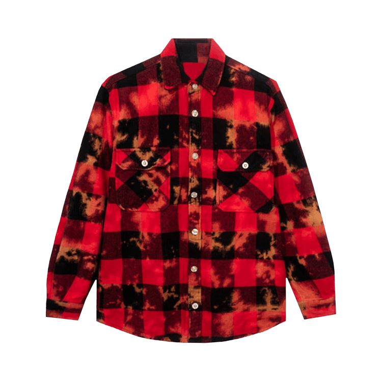 Anti Social Social Club Chromey Flannel "Red"