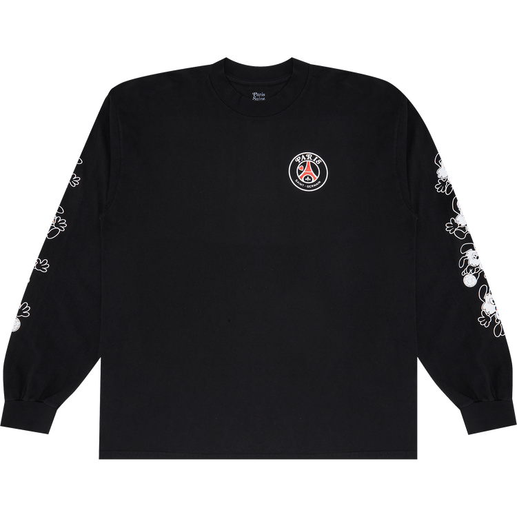 Paris Saint-Germain x VERDY Long Sleeve T-shirt "Black"