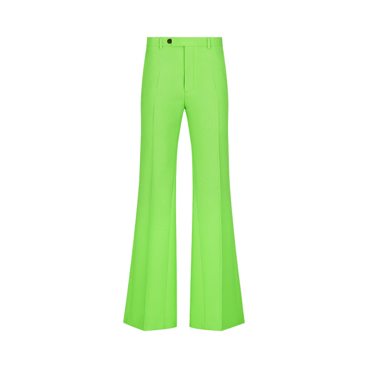 Dior x Cactus Jack Flared Pants "Fluorescent Green"