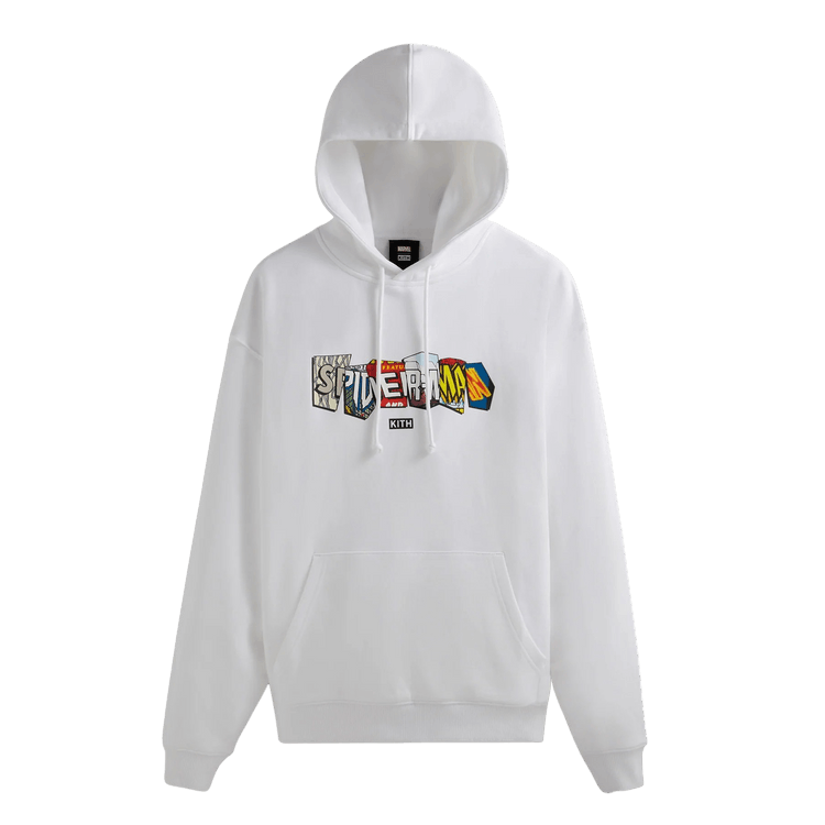 Kith For Spider-Man Comic Covers Hoodie "White"