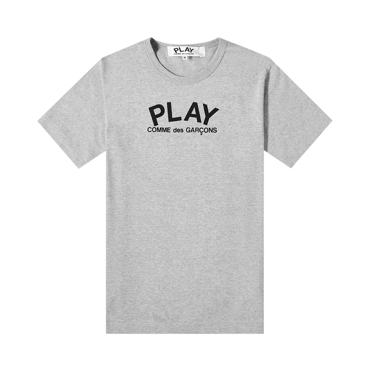 Comme des Garçons PLAY Back Logo Heart Tee "Grey"