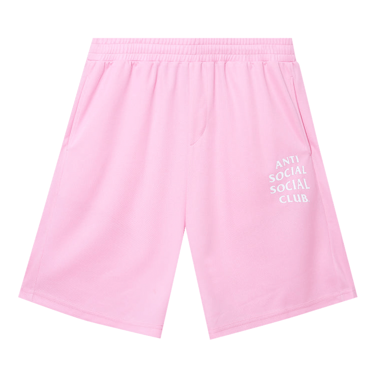 Anti Social Social Club Never Made The Team Mesh Shorts "Pink"