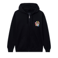 Anti Social Social Club Torn Pages Of Our Story Zip Hoodie "Black"