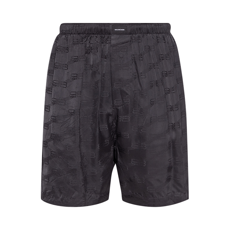 Balenciaga PyjaMA Shorts "Charcoal"