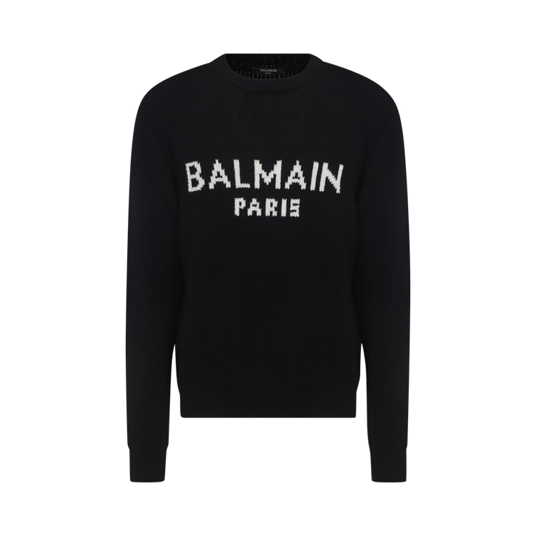 Balmain Merino Pullover "Noir/Blanc"