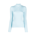 Courrèges Knit Jumper Long-Sleeve "Blue"