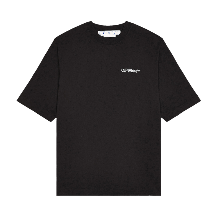 Off-White Caravaggio Crownin Skate Short-Sleeve "Black/White"