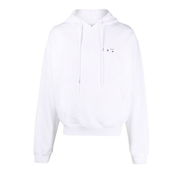 Off-White Caravaggio Paint Over Hoodie "White/Black"