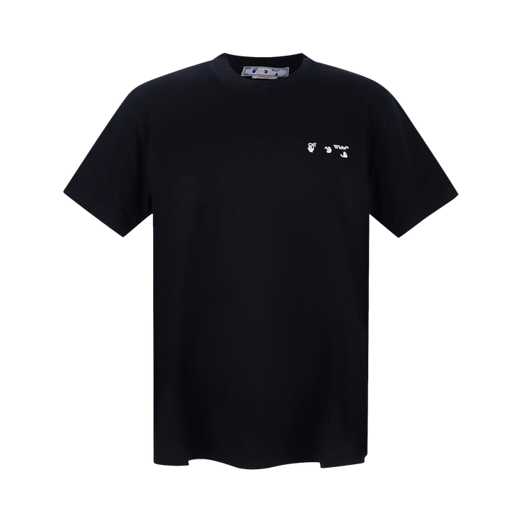 Off-White OW Logo Slim Short-Sleeve Tee "Black/White"