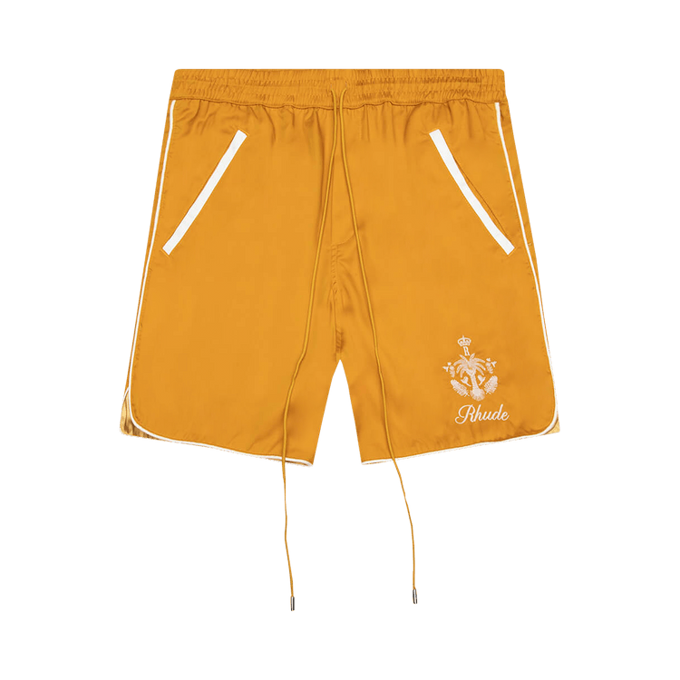 Rhude Track Short "Mustard"