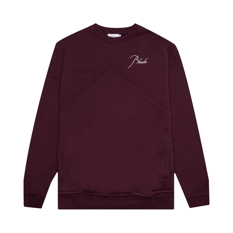 Rhude Crewneck "Bordeaux"