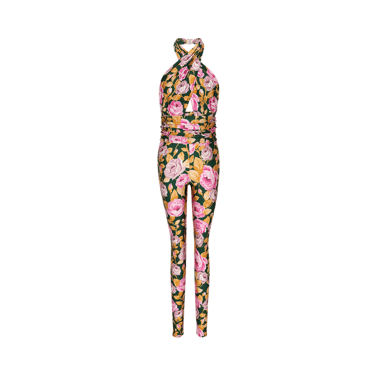 Saint Laurent Jumpsuit "Vert/Multicolor"