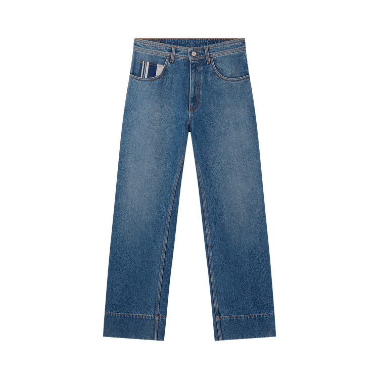 Wales Bonner Organic Denim Miles Jeans "Blue"