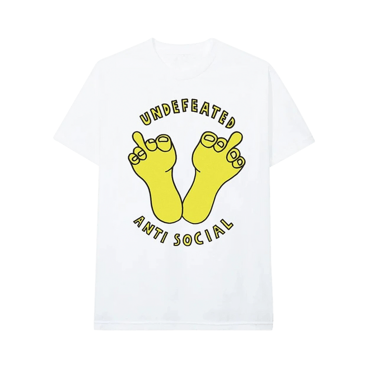 Anti Social Social Club x Undefeated Tee "White"