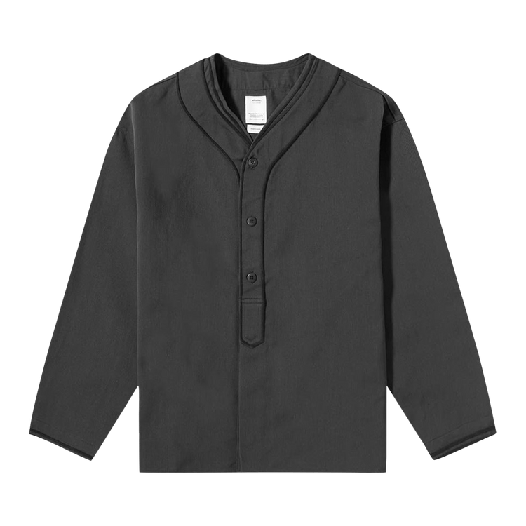 Visvim Long-Sleeve Dugout Shirt "Black"