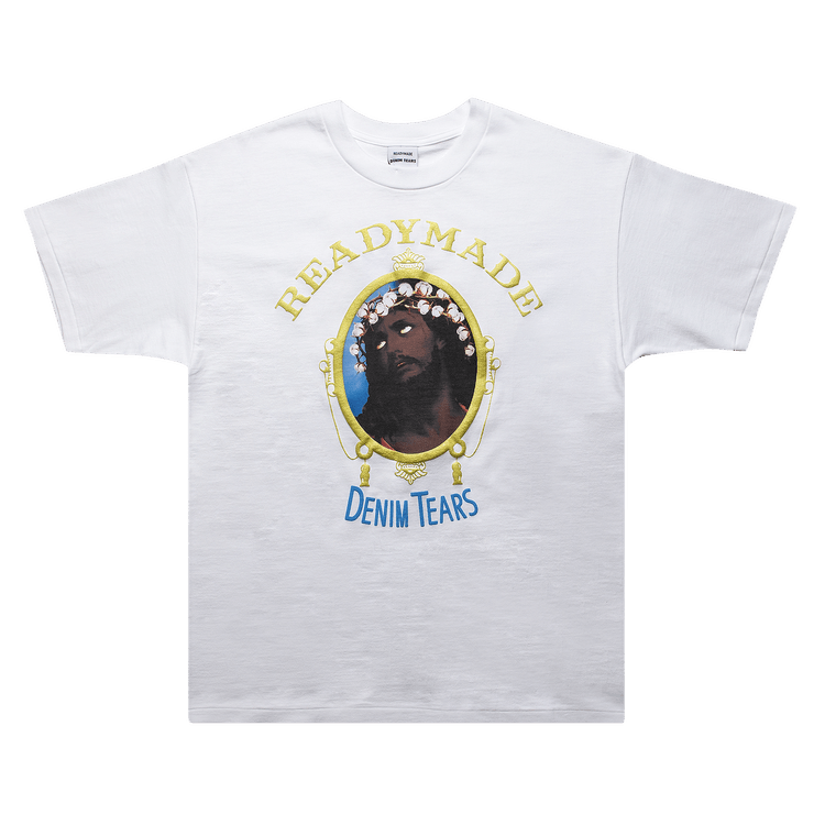 READYMADE x Denim Tears Cotton Wreath T-Shirt "White"