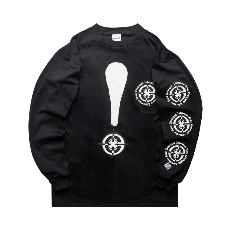 READYMADE Long-Sleeve Target Tee "Black"