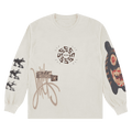 Cactus Jack by Travis Scott Air Records Long-Sleeve Tee "Off White"