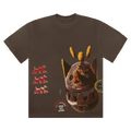 Cactus Jack by Travis Scott Never Backward Tee "Brown"