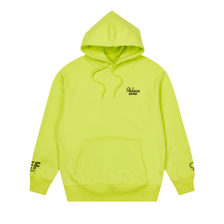 Palace x Rapha EF Education First Hoodie "Neon Yellow"
