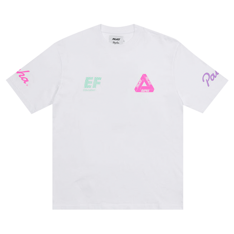Palace x Rapha EF Education First T-Shirt "White"