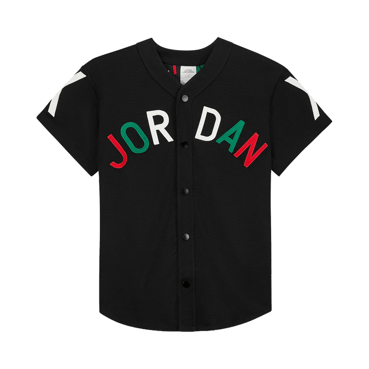 Air Jordan x Nina Chanel Abney Reversible Jersey Top "Black"