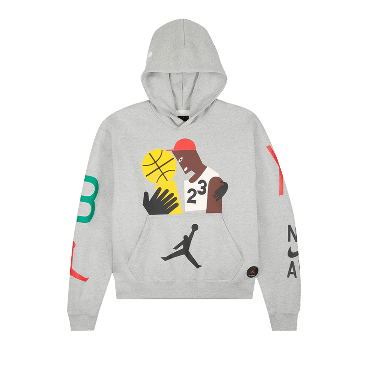 Air Jordan x Nina Chanel Abney Hoodie "Dark Grey Heather"