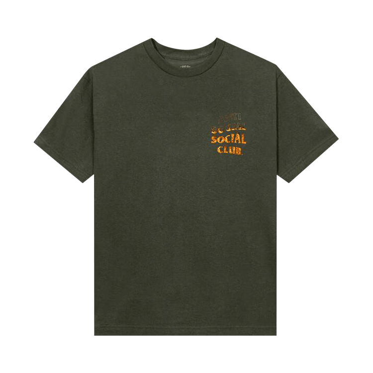 Anti Social Social Club Fire Inside Tee "Black"