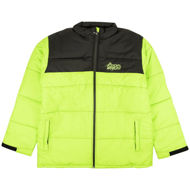 Psychworld Logo Puffer "Lime"